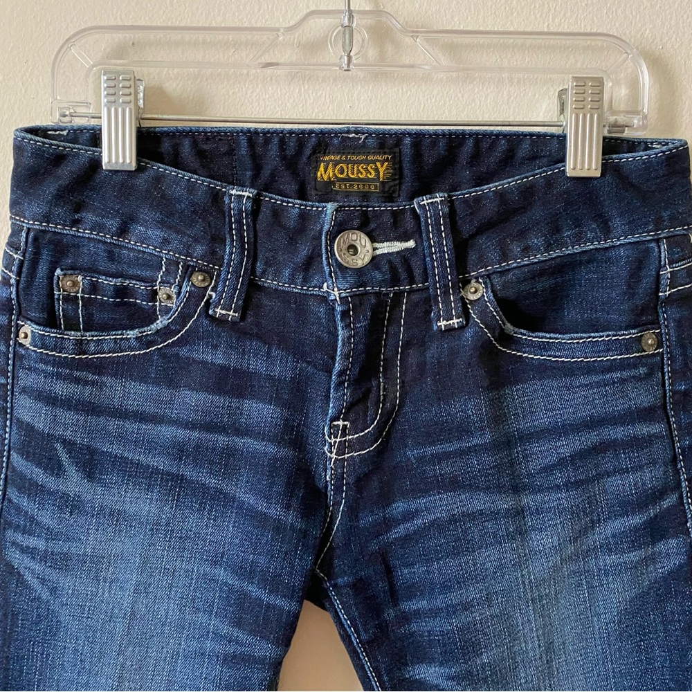 Moussy Vintage Low rise Y2K skinny jeans size 24